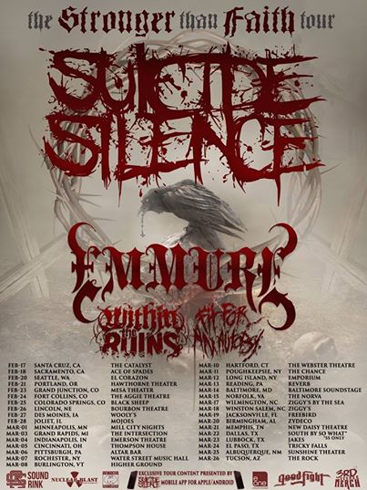 news: suicide silence announce headlining tour